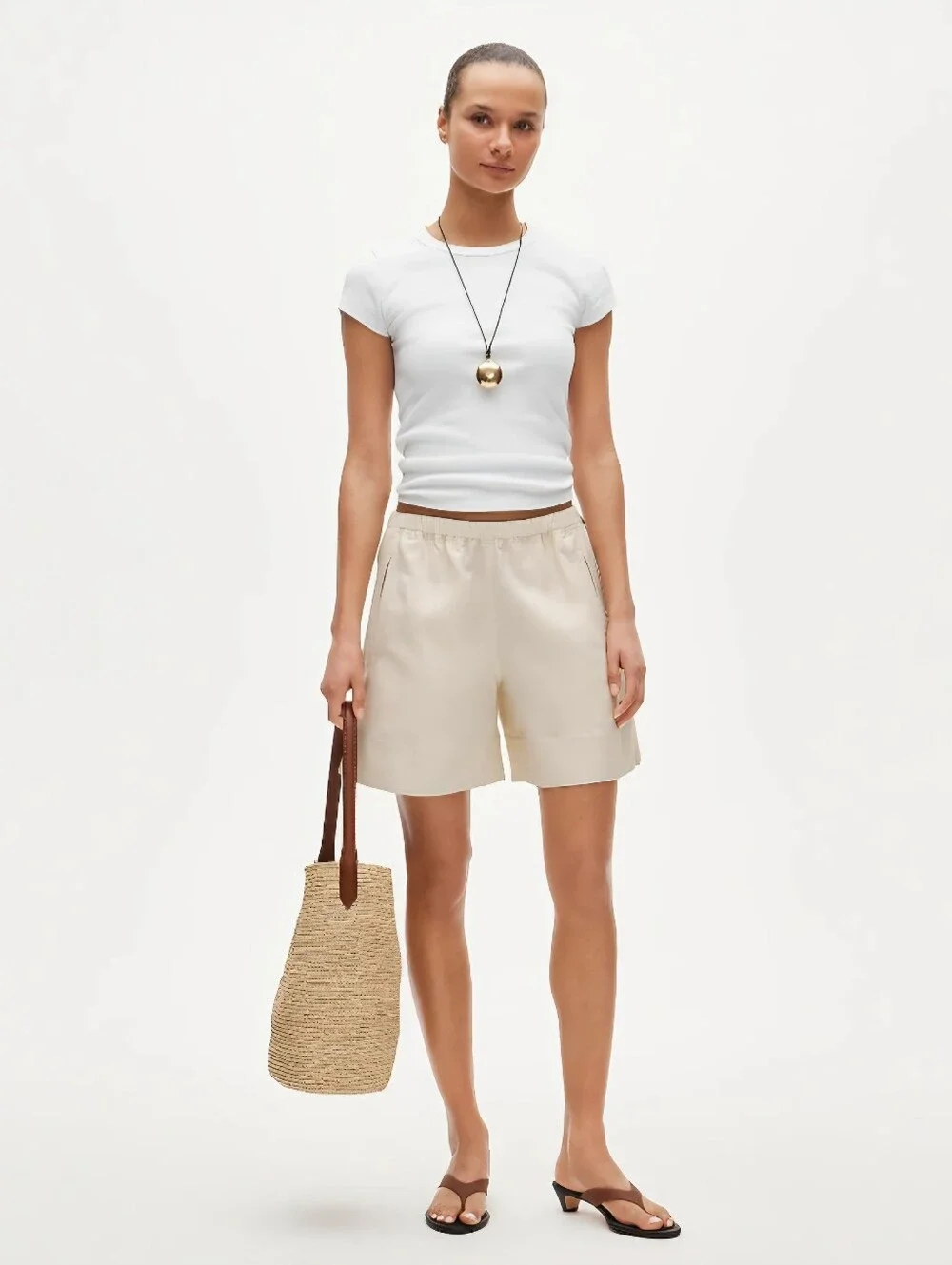 J. Crew Beige Bermuda Shorts